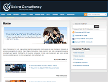 Tablet Screenshot of kabraconsultancy.com